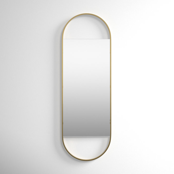 Siobhan Oval Metal Wall Mirror & Reviews Joss & Main